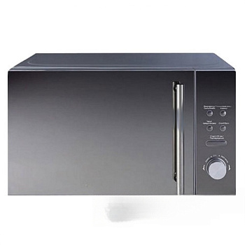 Микроволновая печь HORIZONT 20MW700-1479BKB, объем 20 л, мощность 700 Вт, электронное управление, гриль, черная