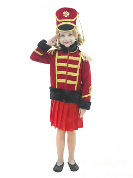 Детский карнавальный костюм Мажоретка (рост 128-134 см)