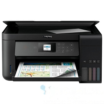 МФУ струйное EPSON L4160, "3 в 1", А4, 33 стр./мин., 5760x1440 dpi, Wi-Fi Direct, СНПЧ, ДУПЛЕКС, C11CG23403