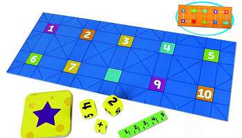 Коврик математический (дополнение к набору Робомышь)