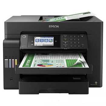 МФУ струйное EPSON L15150 "4 в 1", А3+, 25 стр./мин, ДУПЛЕКС, АПД, сетевая карта, Wi-Fi, СНПЧ, C11CH72404