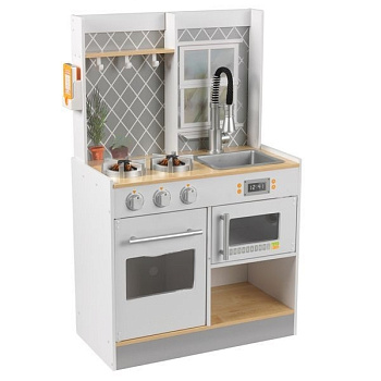 Игровая кухня "Давай играть", цв. Серый