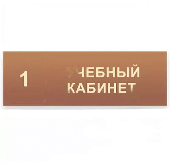 Таблички кабинетные 300х100 мм