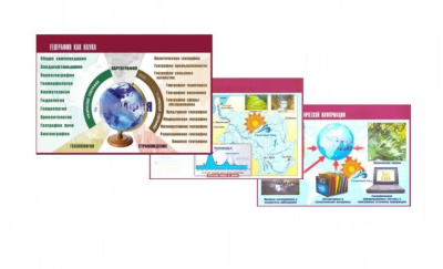 Комплект таблиц География: источники информации и методы исследования