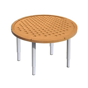 Стол детский дидактический Мозаика (круглый)