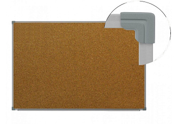 Доска информационная пробковая, 100х120 см