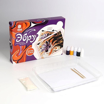 Набор для рисования на воде Эбру "Цветы"