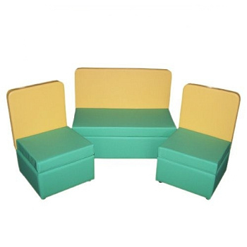 Комплект детской мягкой мебели 4-местный