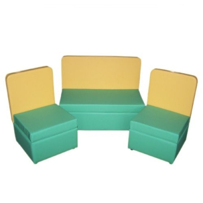 Комплект детской мягкой мебели 4-местный