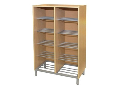 Ячейки для хранения на металлокаркасе (10 пар)