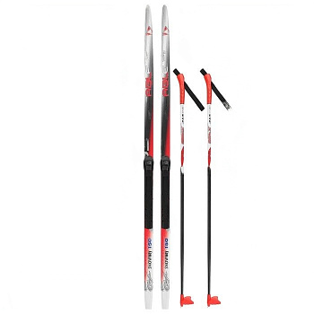 Комплект лыжный с палками 150/110 см, крепление NNN