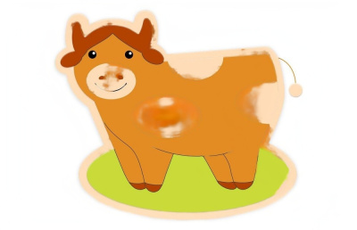 Настенная декорация Корова