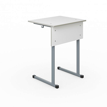 Стол ученический Комфорт 1-местный (ЛДСП) 6г.р. прям.