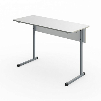 Стол ученический Комфорт 2-местный (ЛДСП) 6г.р. закр.