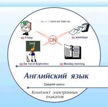 Комплект электронных плакатов по Английскому языку (на CD)