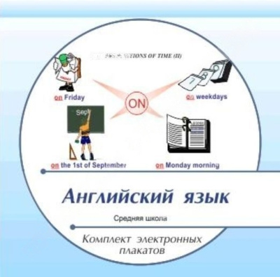 Комплект электронных плакатов по Английскому языку (на CD)
