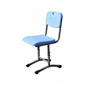 Стул ученический регулируемый, пластик ШС-02 (с перфорацией)