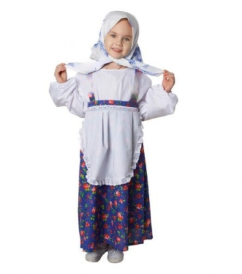 Детский карнавальный костюм Бабка