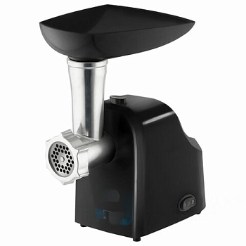 Мясорубка SCARLETT SC-MG45M21, 1800 Вт, производительность 2 кг/мин, 3 насадки, реверс, пластик, черная