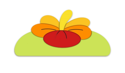 Настенная декорация Тропический цветок