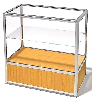 Витрина демонстрационная ПДА-01/09а (аквариум), серия еврошоп