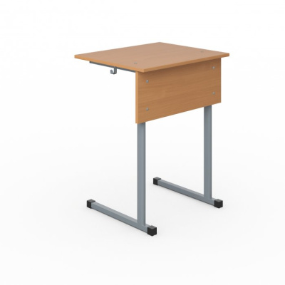 Стол ученический Комфорт 1-местный (ЛДСП) 6г.р. прям.