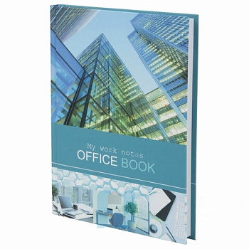 Ежедневник недатированный А5 (145х215 мм), ламинированная обложка, 128 л., STAFF, "Office", 113530