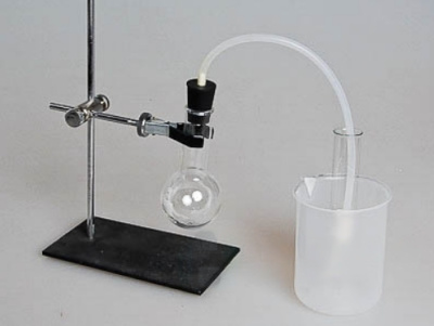 Прибор для получения галоидоалканов и сложных эфиров лабораторный