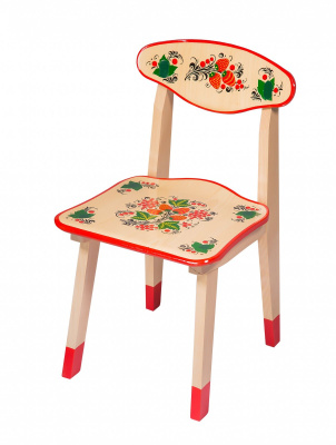 Стул детский с художественной росписью