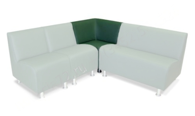 Секция угловая Грасиан У90 (700х700х750 мм)