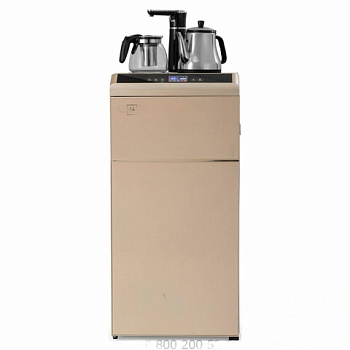 Кулер для воды c чайником VATTEN L49QEAT Tea Bar, напольный, ОХЛАЖДЕНИЕ ЭЛЕКТРОННОЕ, шкаф, 1 кран, 5727