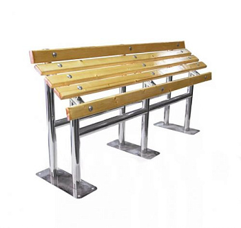 Скамья наклонная для детей с ОВЗ, 1200x320х603 мм