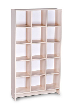 Шкаф для детских горшков 15 секций, 806х320х1450 мм