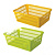 Корзинка для хранения универсальная, пластиковая, 12,5х36х25 см, ассорти, 4333300