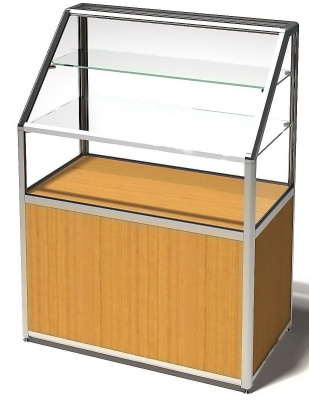 Витрина демонстрационная ВДА-01/09, серия еврошоп