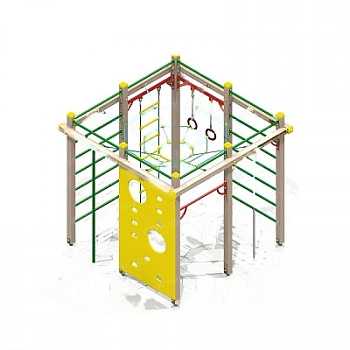 Детский спортивный комплекс №22, 2660х2660 мм