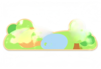 Настенная декорация Лесок