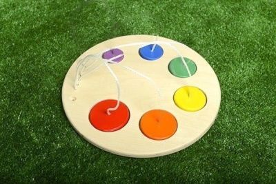 Тактильно-развивающая игрушка Палитра