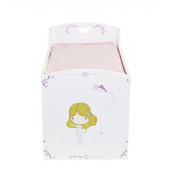 Двухярусная кроватка с системой хранения серия "Пьемонт", Адриана