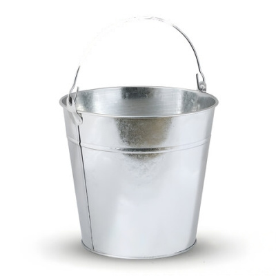 Ведро 12 л, без крышки, оцинкованное, 600562