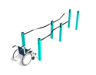 Брусья разноуровневые для людей с ОВЗ