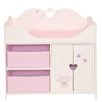 Кроватка-шкаф для кукол серия "Рони", стиль 2
