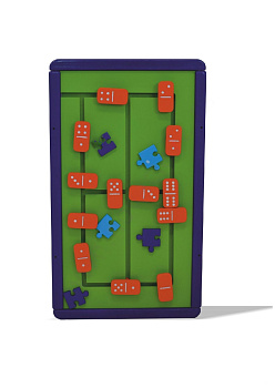 Развивающая игровая Панель детская Домино