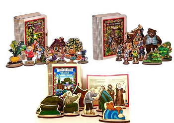 Набор поучительных сказок "Театр на столе"