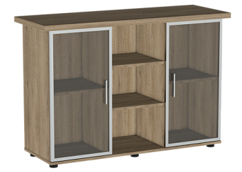 Тумба Статус стекло матовое 1240х450х850 мм