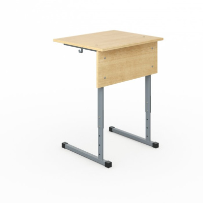 Стол ученический Комфорт 1-местный регулируемый (ЛДСП) 3-7г.р. прям.