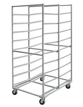 Тележка-шпилька для хлебных лотков