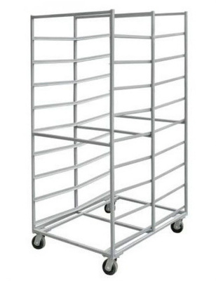 Тележка-шпилька для хлебных лотков