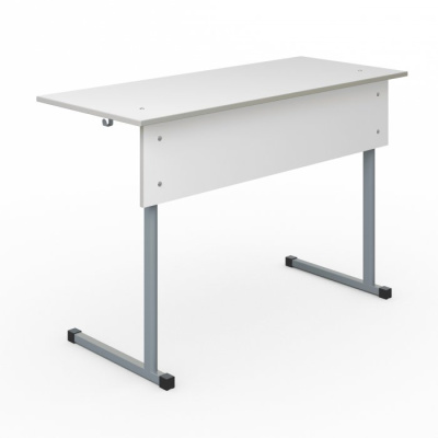 Стол ученический Комфорт 2-местный (ЛДСП) 6г.р. прям.