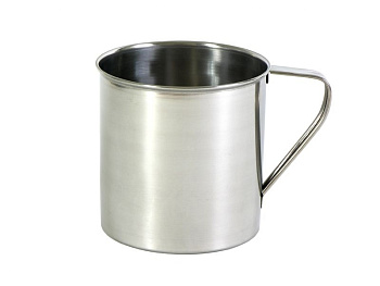 Кружка из нержавеющей стали с ручкой 250 мл